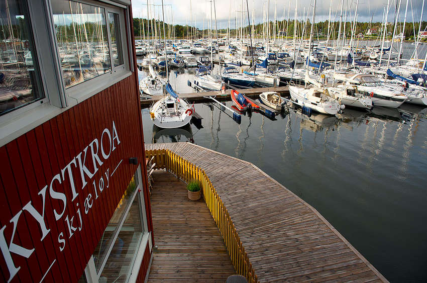 Sola er kommet til Skjæløy