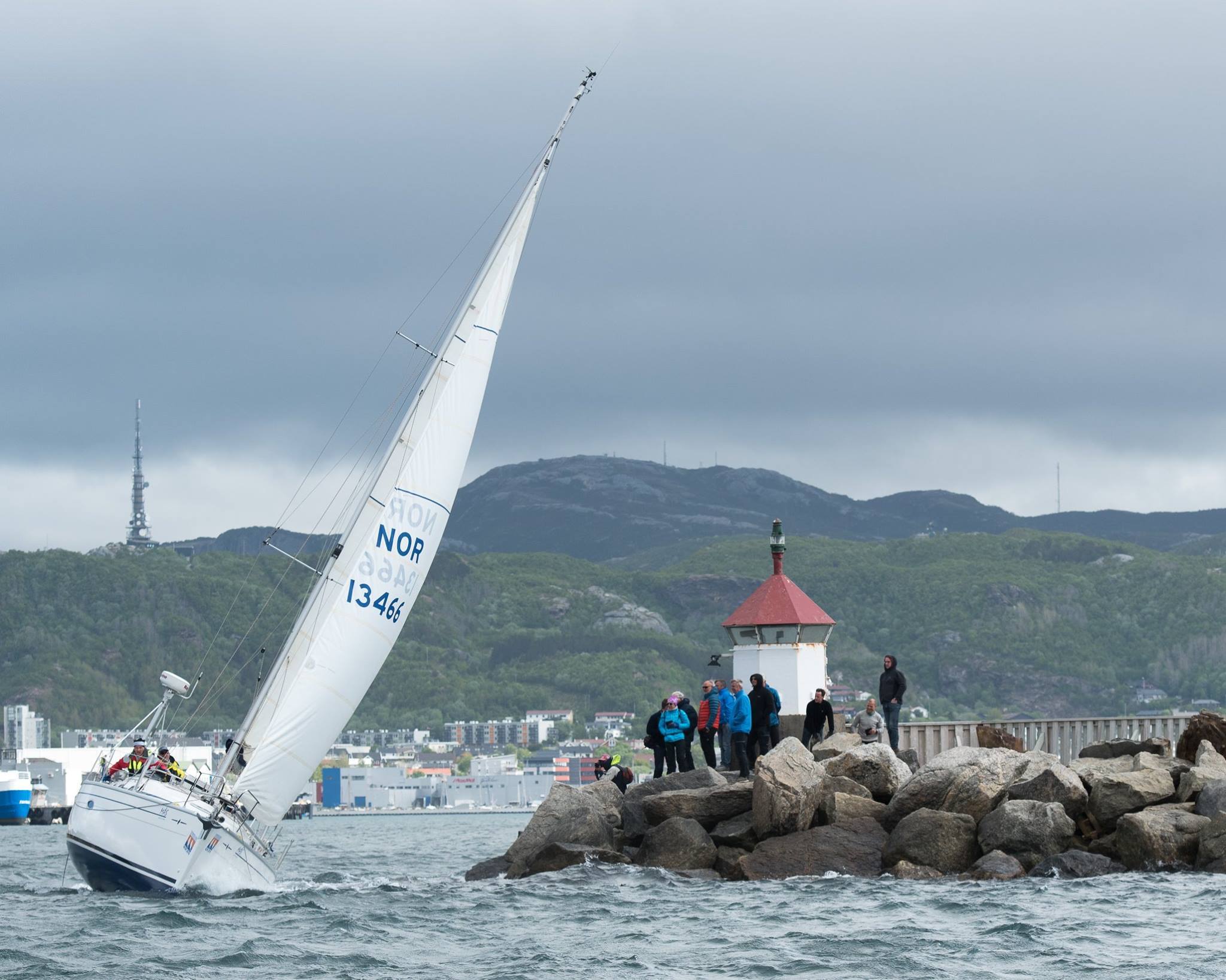 Ut moloåpningen i 2016