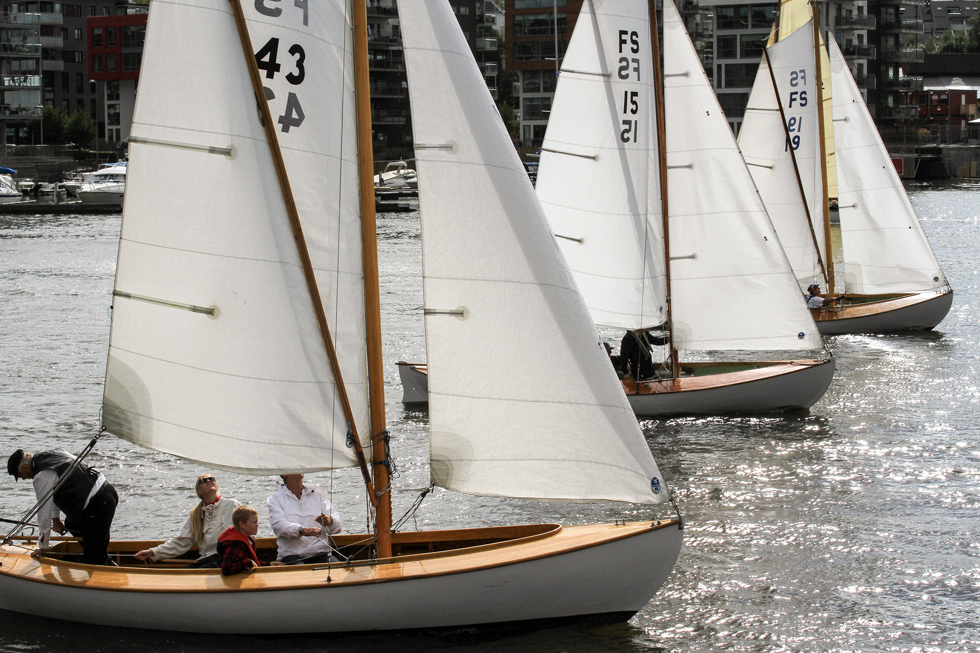 Færdersnekkene starter