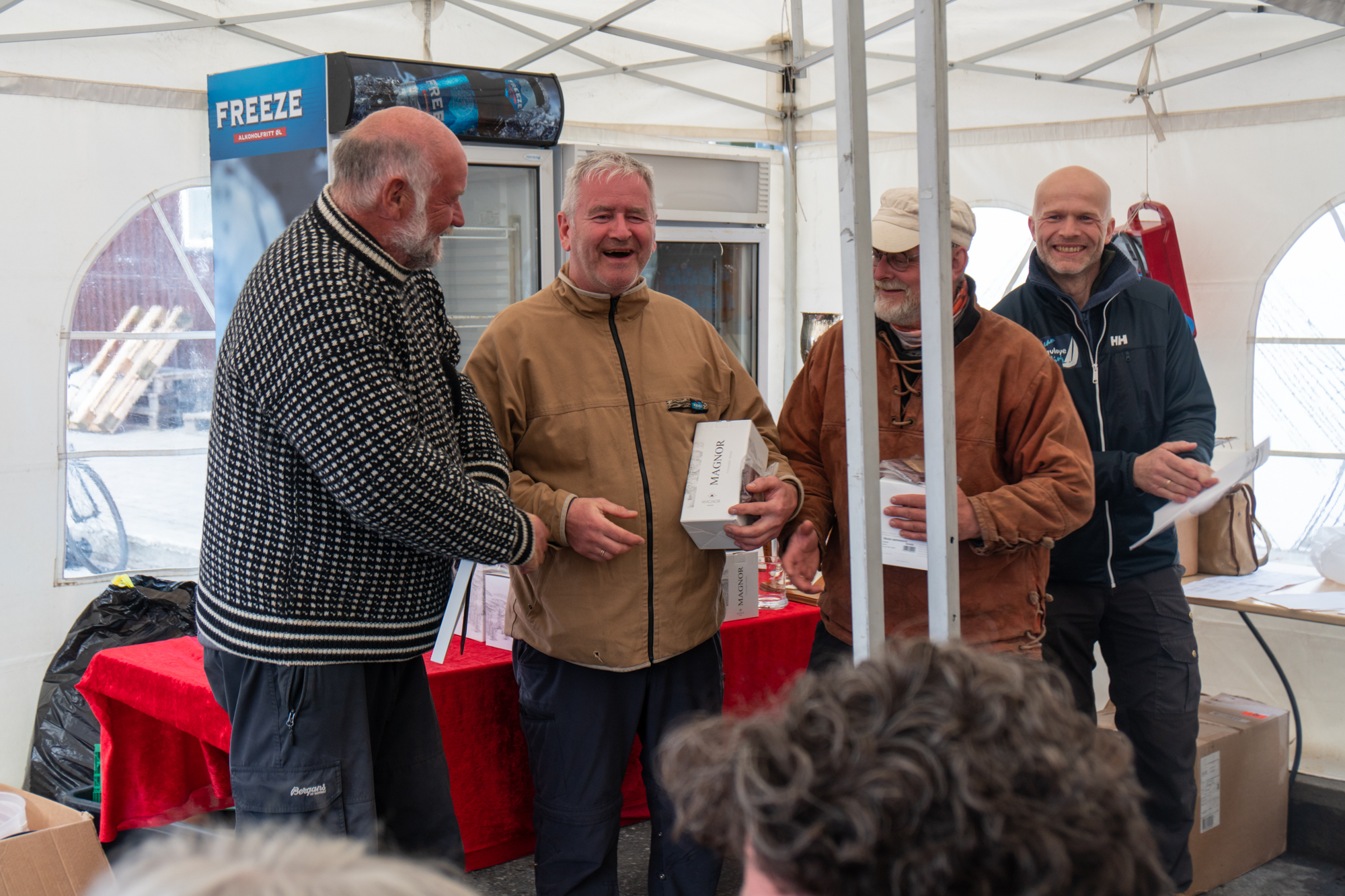 Premieutdeling i Kabelvåg