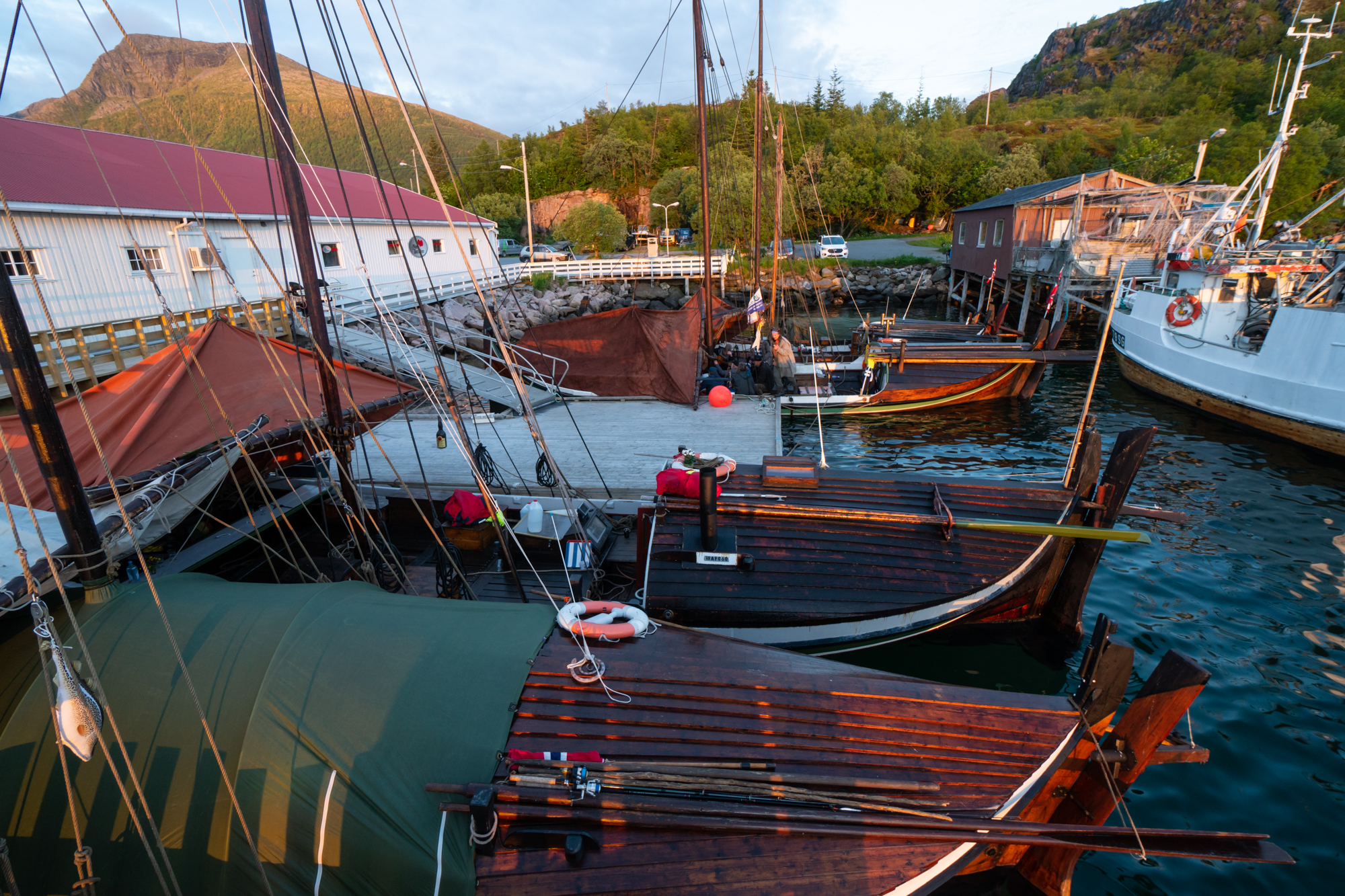 Tradisjonsbåtene samlet i Nordskot