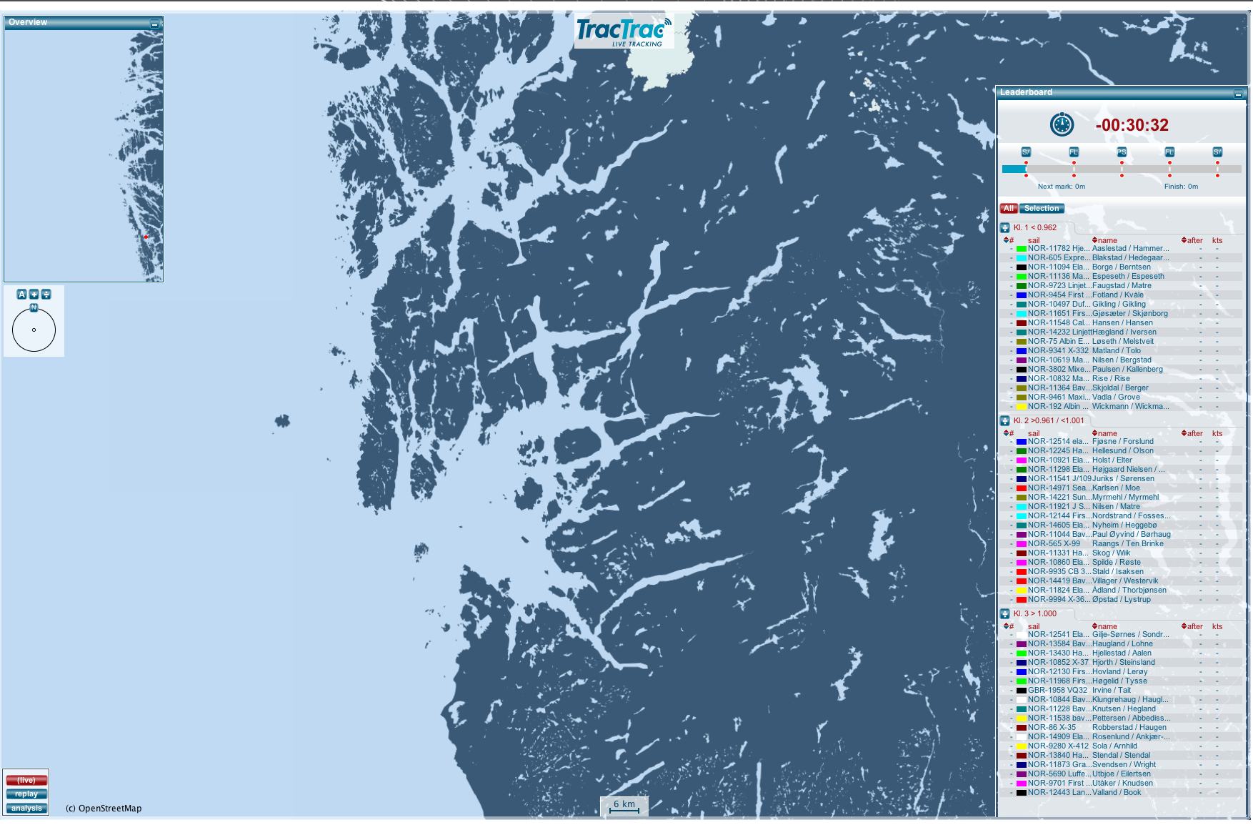 Trackingbilde åpnet