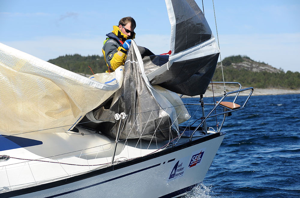 Seilskift i mange båter