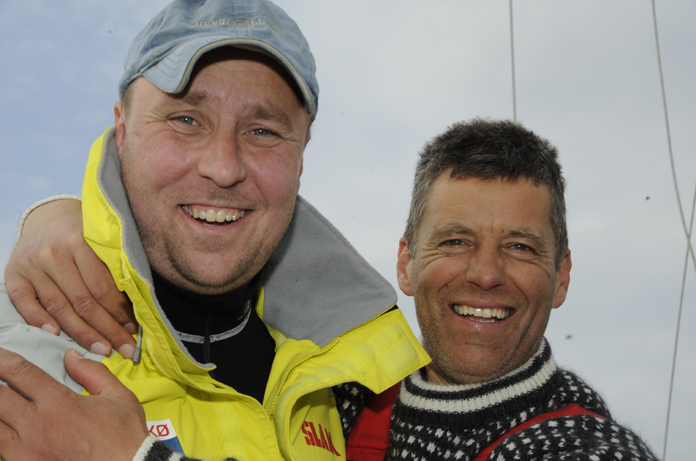 Mange seilskift