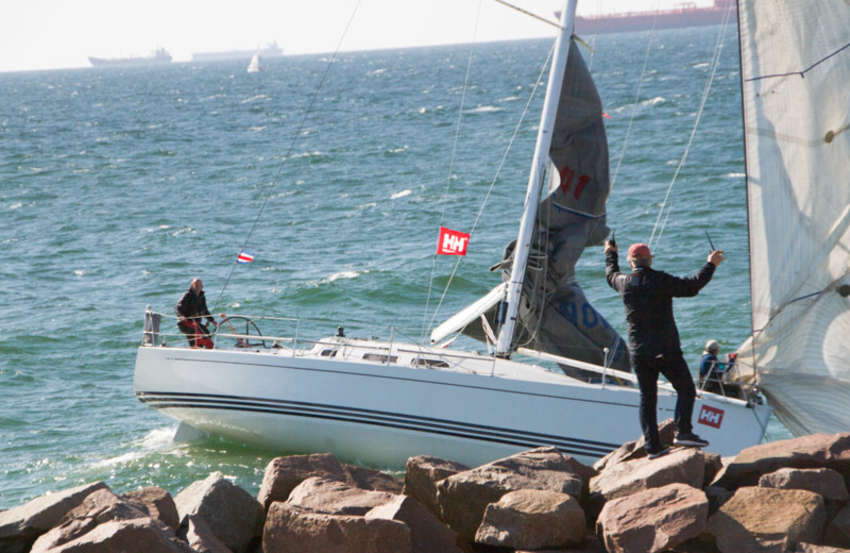 Dramatisk målgang for NOR 9 i Helly Hansen Skagen Race