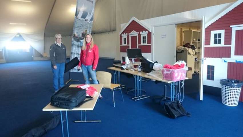 Regattakomite' forbereder målgang i Skagen