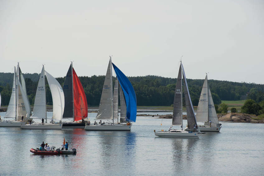 Skottene først i 2. start