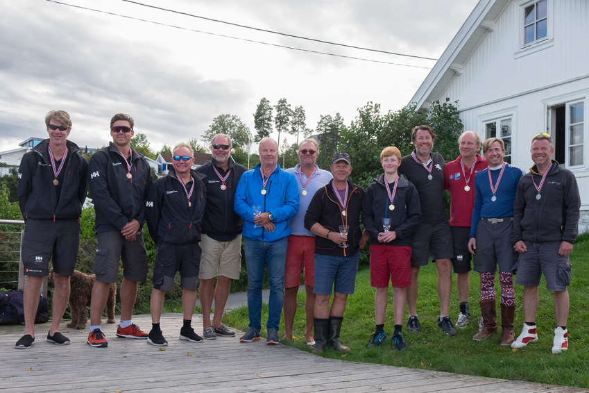 Alle medaljevinnerne i 11-meter