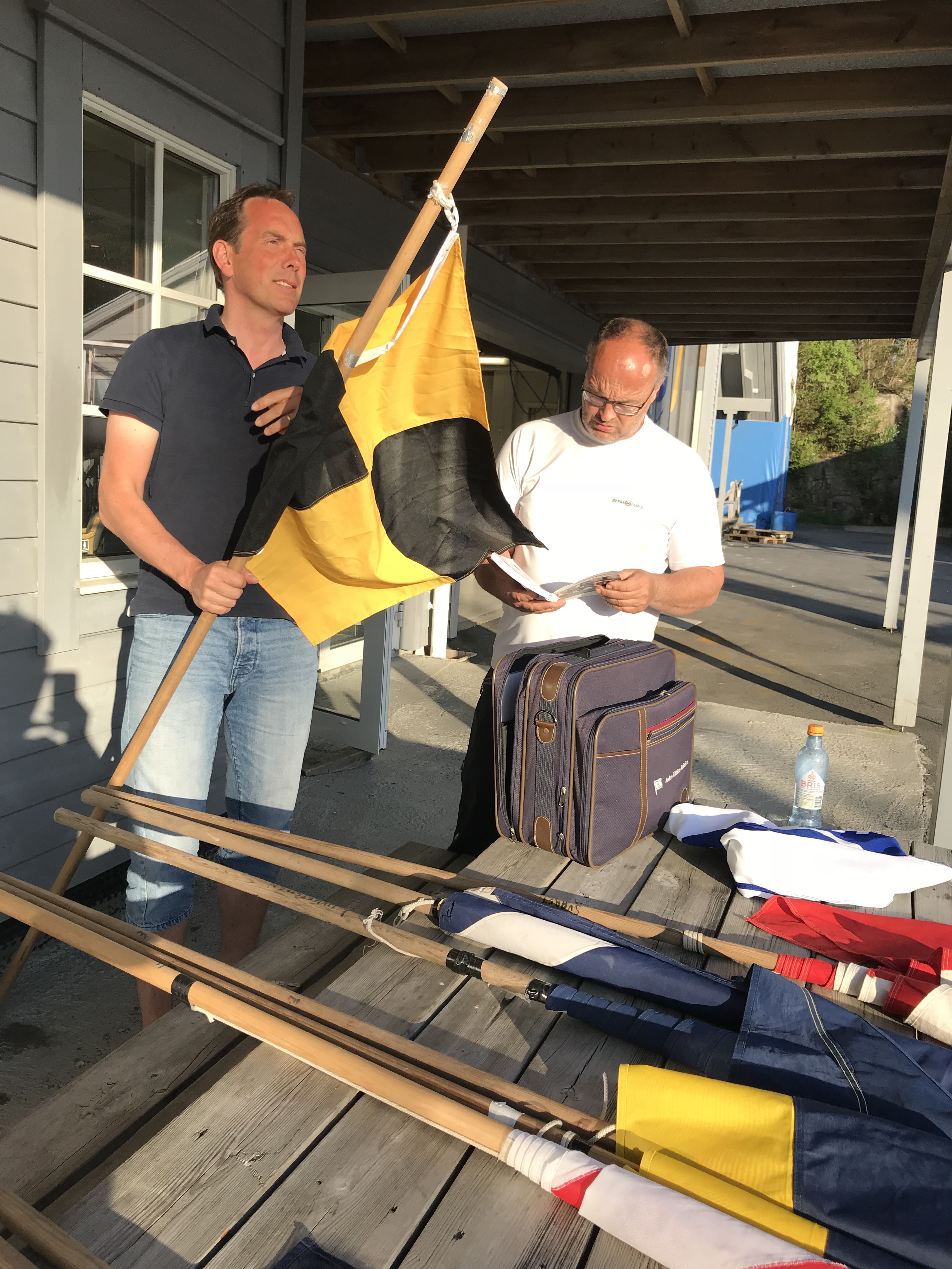 Starten er flytta