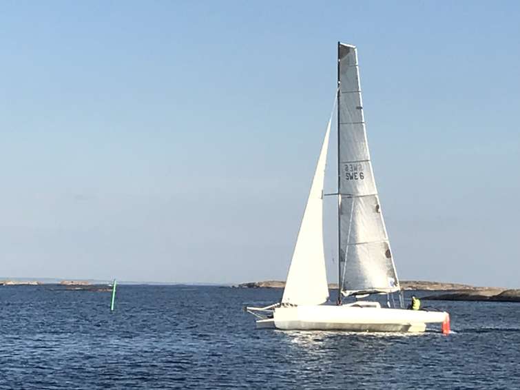 Første båt over mål i årets Bohusrace