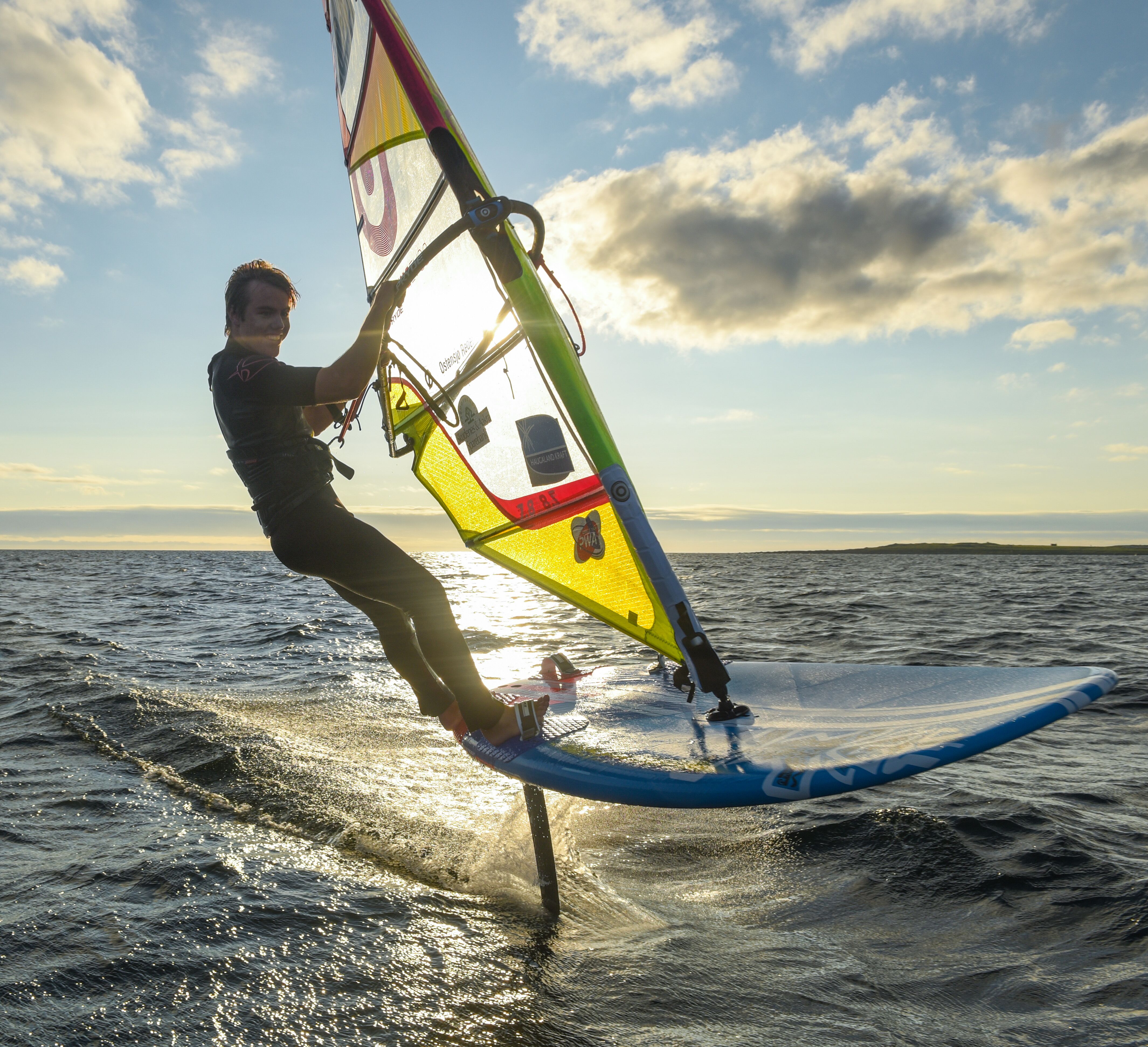 Norges første Windfoilregatta