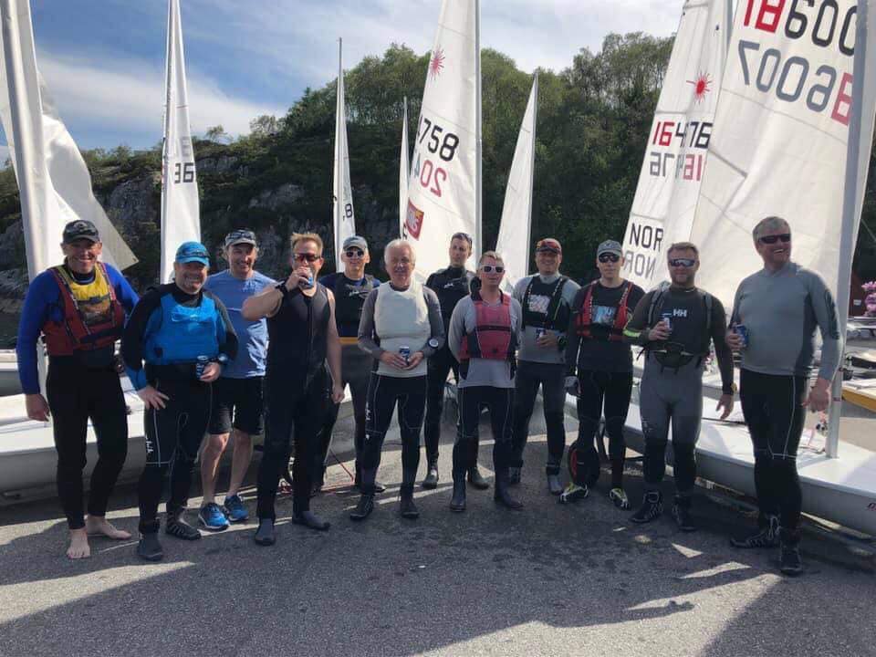 Strålende forhold for masterregatta i RAN