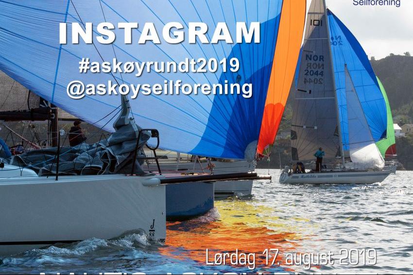 Del seglgleda med andre på Instagram med #askøyrundt2019