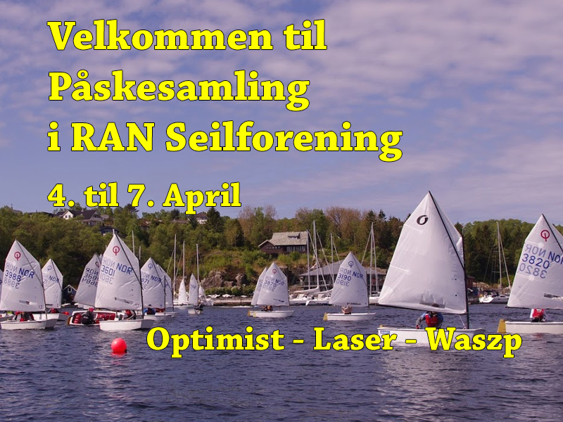 Påskesamling i RAN Seilforening