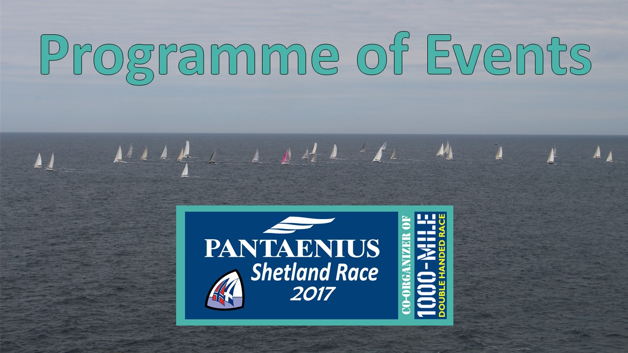 Programme of events